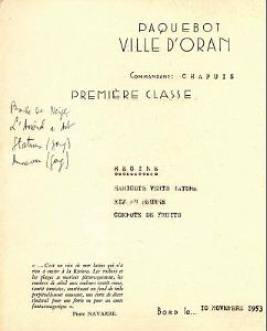 Oran documents divers 591